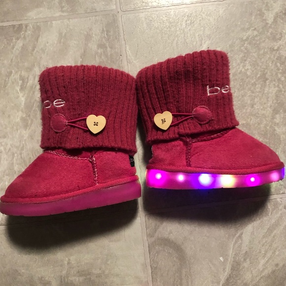 light up bebe boots
